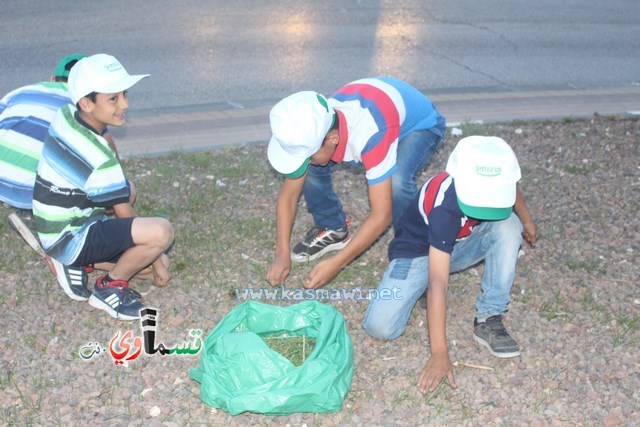  كفرقاسم - فيديو: الرئيس عادل بدير  الأيدي المتوضئة تُعمر وتحمي البلد واهله  و يشارك شباب الحرسة الاعمال التطوعية التنظيفية في مدخل البلدة